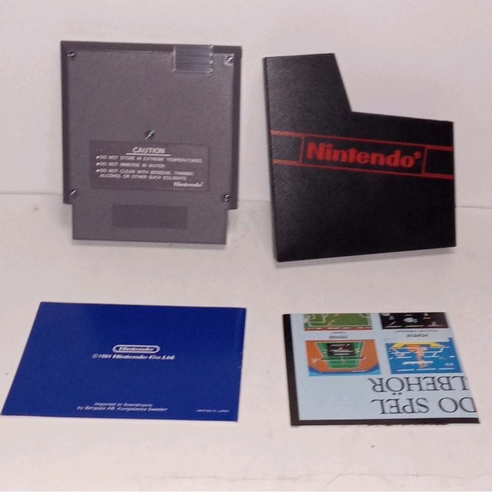 Nes Duck Hunt European Version Small Box Nintendo 5 Screw Complete Rare - Picture 4 of 4